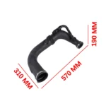 Plastic Engine Air Intake Hose Fits for C250 SLK250 Coupe Convertible Sedan 1.8L 2.0L L4 2012-2015 Black 1Pc - Image 6