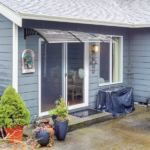 Same Code 04553002 HT-300 x 100 Household Application Door & Window Rain Cover Eaves Brown Board & Black Holder - Image 20