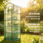 Garden Bed with Mini Greenhouse - Image 4
