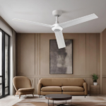 52 inch Modern Ceiling Fan with Lights,Remote Control, 3 Plywood Blades,6-Speed,Dimmable, Noiseless Reversible DC Motor,Indoor/Outdoor Ceiling Fan for Living Room Bedroom patio, 3D-X3[Unable ship on weekends, TK/TEMU only for pickup, only TX10643 warehouse supports GOFO] - Image 5