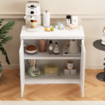 Coffee Bar,Kitchen Storage Cabinet with Double Doors,29" Kitchen Storage Cabinet with Double Doors,White (Shipment from Walmart) - Image 6