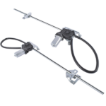 2Pcs Front Driver and Passenger Power Window Regulator with Motor Fit for Freightliner FLD112 120 132 - Image 7