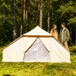 5-8 Person Luxury Glamping Bell Tent, Waterproof Oxford Outdoor Camping Hotel Tent - Image 7