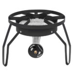 Ey31-54 Outdoor Furnace Round Furnace 20W BTU Head Diameter 26cm With 1.2m Leather Tube With 0-20psig High Pressure Valve - Image 14