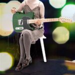 Do Not Sell on Amazon GTL Maple Fingerboard Electric Guitar (Green) Bag Strap Paddle Cable Wrench Tool - Image 20