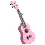 23in Linden wood body rosewood fingerboard ukulele, cotton bag, capo, strap, picks*2, tuner Strings Dust cloth - Image 2