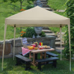 3 x 3m Two Doors & Two Windows Practical Waterproof Right-Angle Folding Tent Khaki - Image 31