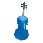 New 4/4 Acoustic Violin Case Bow Rosin Dark Blue - Image 14