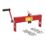 Heavy Duty Steel 2 Ton / 4000lbs Engine Hoist Load Leveler Shop Crane Cherry Picker with 2 Chains - Image 3