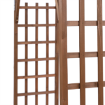 [Same Code 43529880]Beautiful And Practical Garden Arch Dark Brown - Image 22