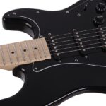 [Do Not Sell on Amazon] GST Stylish Electric Guitar Kit with Black Pickguard Black - Image 11