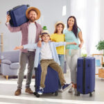 PP Trolley Case 20in 24in 28in 3PCS Suitcase Set Navy Blue - Image 15