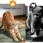 Three-piece kitchen rug set, non-slip and washable, abstract pattern kitchen hallway rug, soft and comfortable, suitable for sinks, floors, entrances, hallways and bathrooms. - Image 3