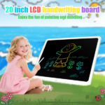 (TEMU&TK only supports PICKUP)LCD Writing Tablet, Valentines Day Gifts for Kids,20 Inch Colorful Toddler Doodle Board Drawing Tablet, Erasable Reusable Electronic Drawing Pads, Educational and Learnin
