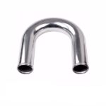 Universal 3" Inch Aluminum Intercooler Piping U-Pipe Kit+Coupler Black+T-Clamps - Image 3