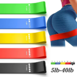 2 Pack Set of 5 Resistance Exercise Loop Bands Fitness Yoga Resistance Band TPE Colorful (US Logistics only For USPS.TK/TMEU only For self-pickup) - Image 9