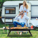 Portable BBQ Griddle, Foldable Kabob Barbecue for Outdoor Hibachi BBQ Lamb Skewer Camping Barbecue Grill in Garden Backyard Party Picnic Travel No shipments on weekends - Image 8
