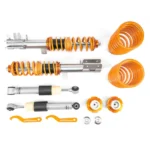 Adjustable Coilovers Suspension Lowering Kit Shocks Absorber fit for Fiat 500 2007+ - Image 2