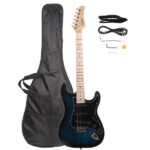 [Do Not Sell on Amazon] GST Stylish Electric Guitar Kit with Black Pickguard Dark Blue - Image 2