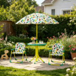 Outdoor Table with Foldable Chairs - Image 6