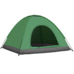 3-4 Person Camping Dome Tent Army Green - Image 11