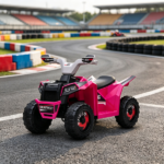 Pink 6V Kids Electric Toy Car: Forward & Reverse Function, Wear-Resistant Wheels – Ride-On for 18-36 Months - Image 7