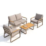 Pieces Patio Furniture Set - Image 2