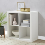 4 Cube Storage Organizer, White Texture - Image 4