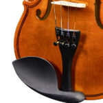 New 3/4 Acoustic Violin with Hard Case,Violin Bow,Shoulder Rest,Rosin,Extra Strings and Sourdine - Image 4