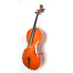 4/4 Retro Style Cello Case Bow Rosin - Image 4