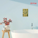 CIFbuy 1Pc Rustic Metal Wall Sign YES I REALLY DO NEED ALL THESE PLANTS, 8x12 Inch Yellow Iron Plaque With Green Foliage, Funny Plant L TikTok, TikTok, nch Yellow Iron Plaque With Green Foliage Self-pickup Logiopics - Image 4