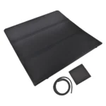 Matte Black Hard Tri-Fold Truck Bed Cover, 5FT Waterproof Tonneau Cover with LED Replacement for Ford Ranger 2019 2020 2021 2022 2023 2024 - Image 5