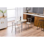 Same Code 29174819 PVC Breakfast Table (One Table and Two Chairs) Natural - Image 28
