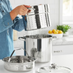 4-Piece Stainless Steel 8 qt Cooker Multipot Set (Shipment from Walmart) - Image 6
