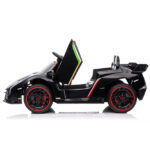 Lamborghini Poison Small Dual Drive 12V 4.5AH with 2.4G Remote Control Sports Car Electric Car Black - Image 7