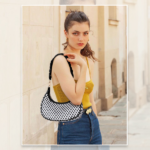 Women Woven Hobo Handbag for Women Fashion Vegan Leather Tote Bag for Women-Black - Image 7