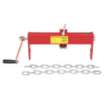 Heavy Duty Steel 2 Ton / 4000lbs Engine Hoist Load Leveler Shop Crane Cherry Picker with 2 Chains - Image 4