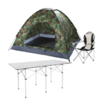 3-4 Person Camping Dome Tent Camouflage - Image 4