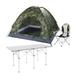 3-4 Person Camping Dome Tent Camouflage - Image 4