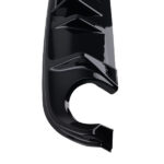 New Rear Lip fit for 2014-2017 Infiniti Q50 Bumper Diffuser Wing Gloss Black Style