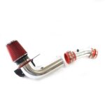 Intake Pipe with Air Filter for 1999-2004 Ford Mustang V6 3.8L Red - Image 11