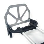 Portable Folding Collapsible Aluminum Cart Dolly Push Truck Trolley Black - Image 6