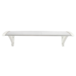 Same Code 49094033 HT-100 x 80 Household Application Door & Window Rain Cover Eaves Transparent Board & White Holder - Image 12