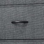 8 Drawers Dresser Chest of Drawers for Fabric Storage Dressers for Living Room Black Gray(Shipment from Walmart) - Image 6