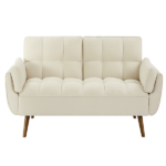 75" Flared Arm Convertible Sleeper Sofa - Image 2