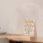 CIFbuy Bohemian Christian Prayer Poster, Wall Art, Beige & Brown Religious Sign, Sign, 2D Flat Decor 8x12 Inch ikTok, ikTok, n Religious Sign Self-Bickup Logiopchge & - Image 4