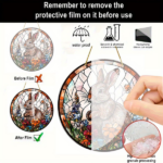CIFbuy Acrylic Suncatcher Rainbow Window Decor Colorful Hanging Ornament Home Party Gift (TikTok, temu pick-up service) - Image 4