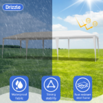 Same Code 90237167 3*9m Non-Cloth PE Cloth Plastic Sprayed Iron Pipe Outdoor Party Tent White - Image 9