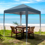 2 x 2m Practical Waterproof Right-Angle Folding Tent Blue - Image 25