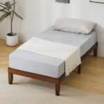 Vertical Fence Wood Painted Pine Toddler Bed with Bottom Drawer and Side Car Bed - Image 38